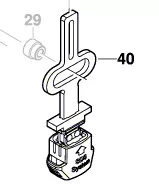 Tringle de course réf. 2 609 003 489 BOSCH